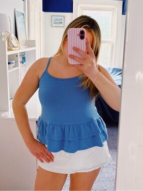Loft babydoll top - flowy tank / size S